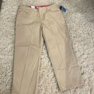 IZOD Tan Cropped Pants